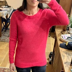 Hot pink loft sweater